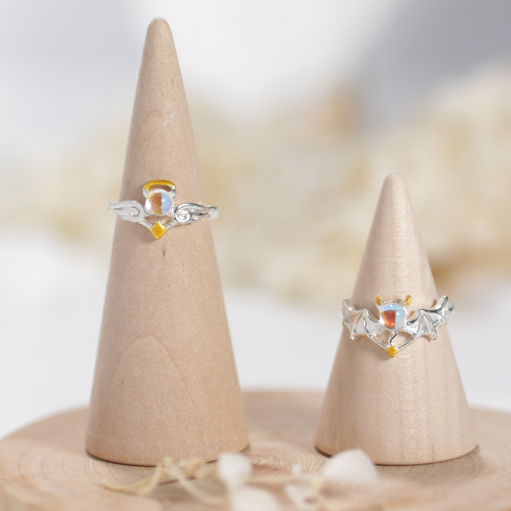 ANGEL/DEMON WING RINGS (ADJUSTABLE)
