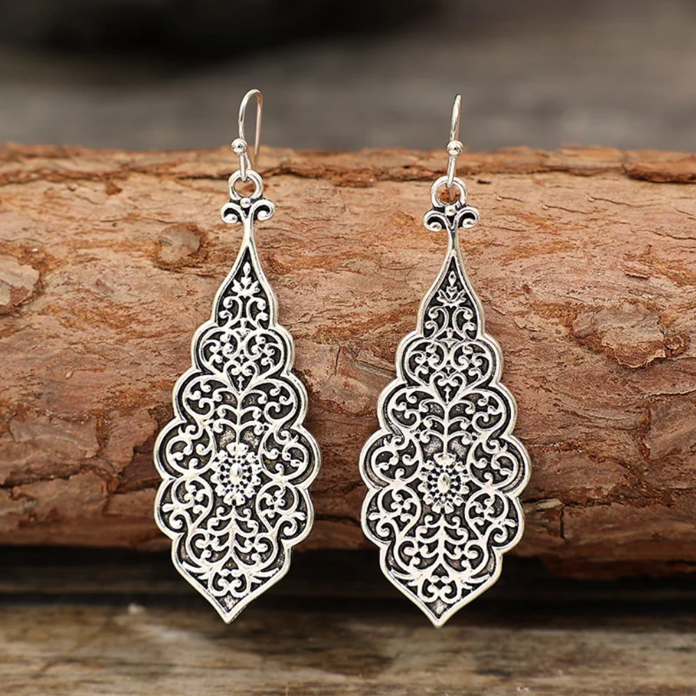 ART NOUVEAU EARRINGS (PAIR)