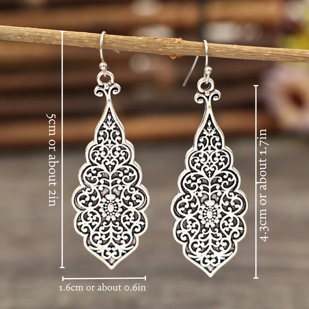 ART NOUVEAU EARRINGS (PAIR)