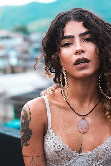 "TREE OF LIFE"  RAINDROP NECKLACE